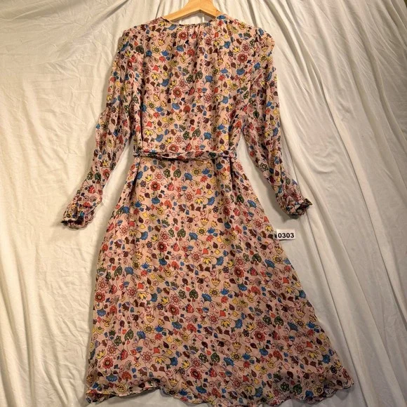 Boden Women's Boden Icons Silk Midi Dress Size 6 - Picture 7 of 7